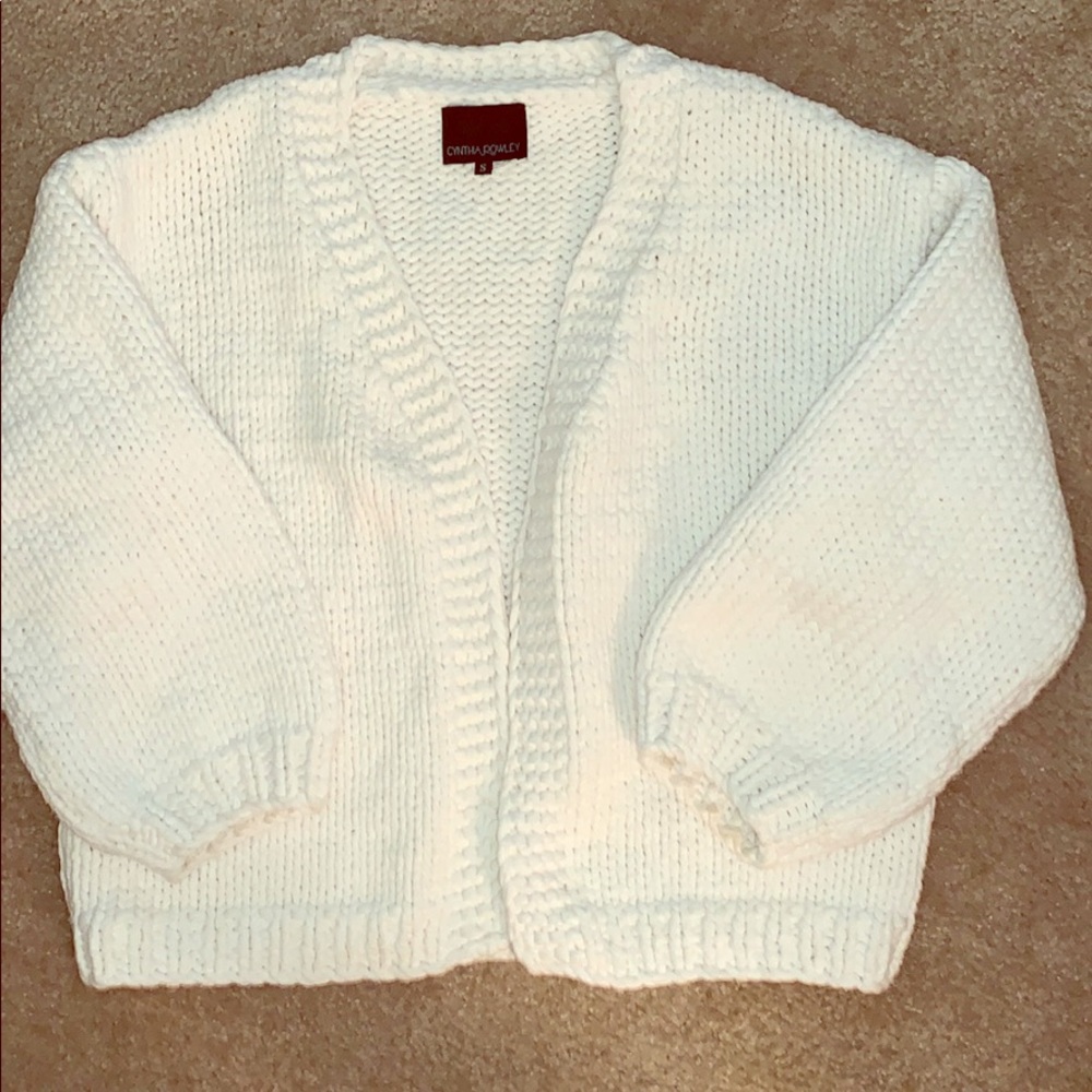 Super cute oversized knit jacket